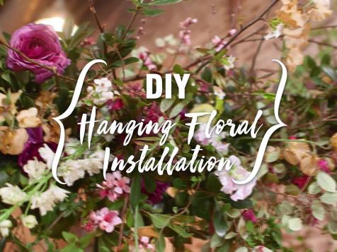 Hanging Floral Installation