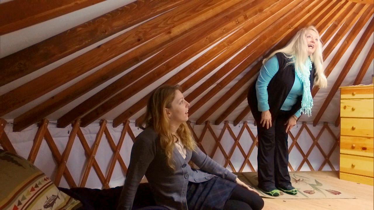 Tiny Yurt in Alaska