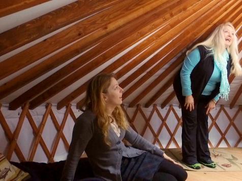 Tiny Yurt in Alaska