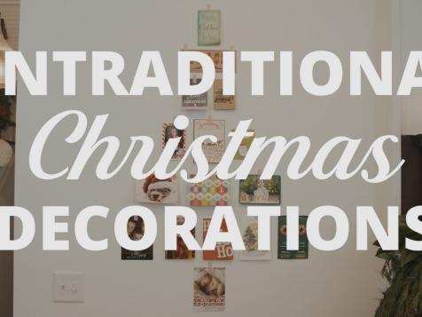 Untraditional Christmas Decor
