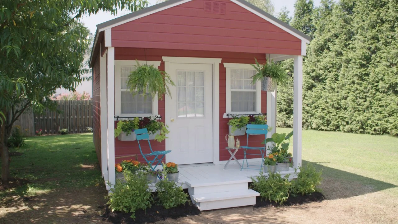 Freshening Up a Shed Exterior