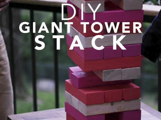 DIY Giant Tower Stack Video | HGTV