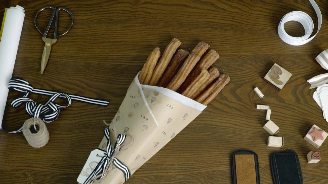 Wedding Party Churro Bouquets
