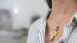 DIY Thumbprint Necklace