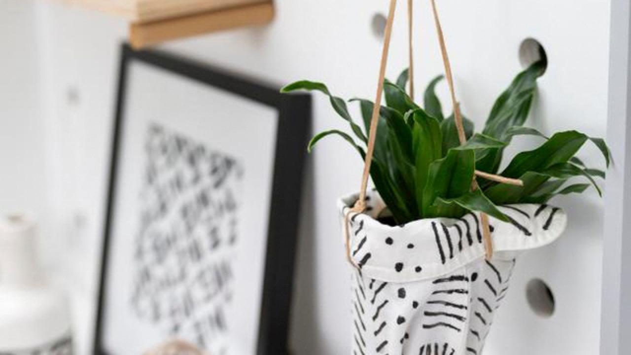 Upcycled Hanging Planters