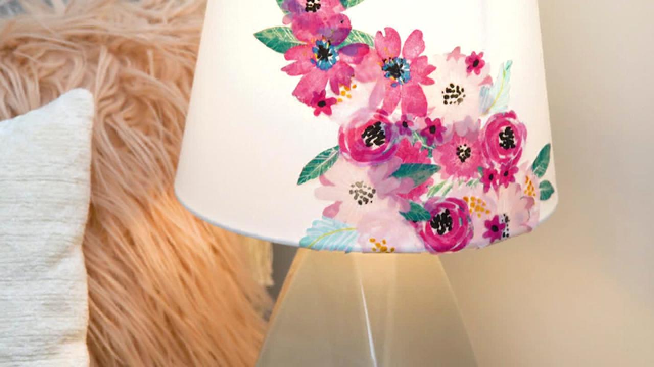 3 DIY Lampshades