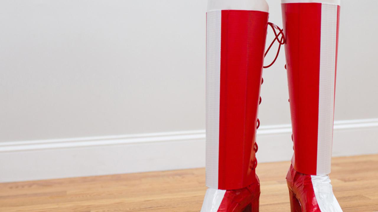 DIY Superhero Boots