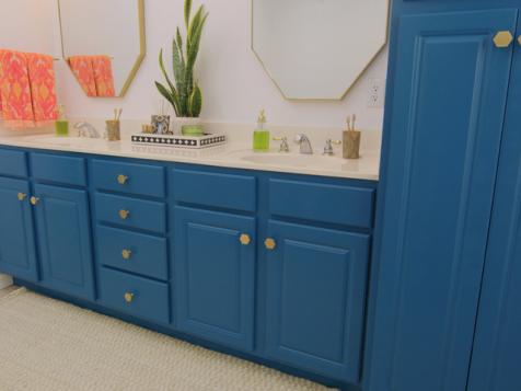 Bathroom Cabinet Painting Tips