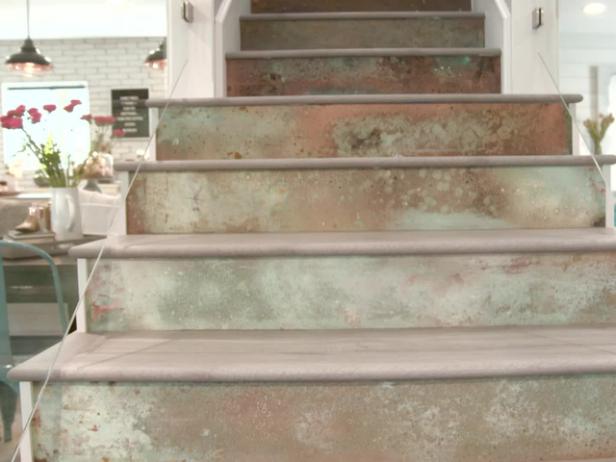 DIY Copper Staircase Video | HGTV