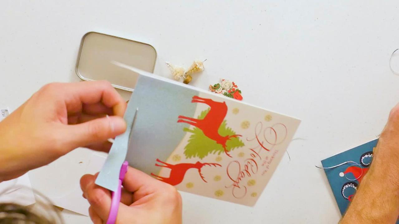 Upcycled Holiday Card Projects