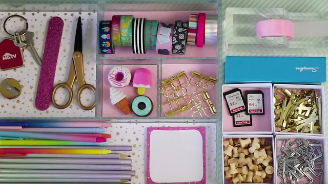 How to Organize a Desk Drawer
