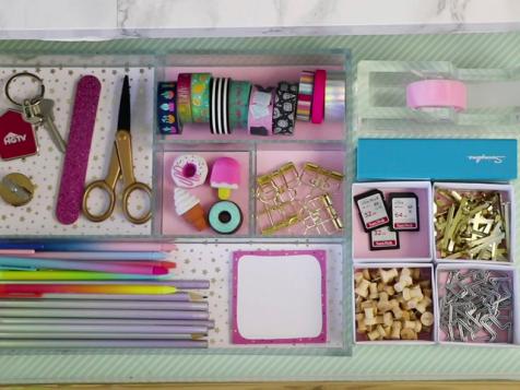 How to Organize a Desk Drawer