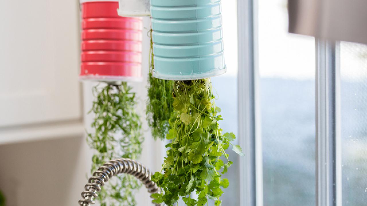 DIY Hanging Herb Garden