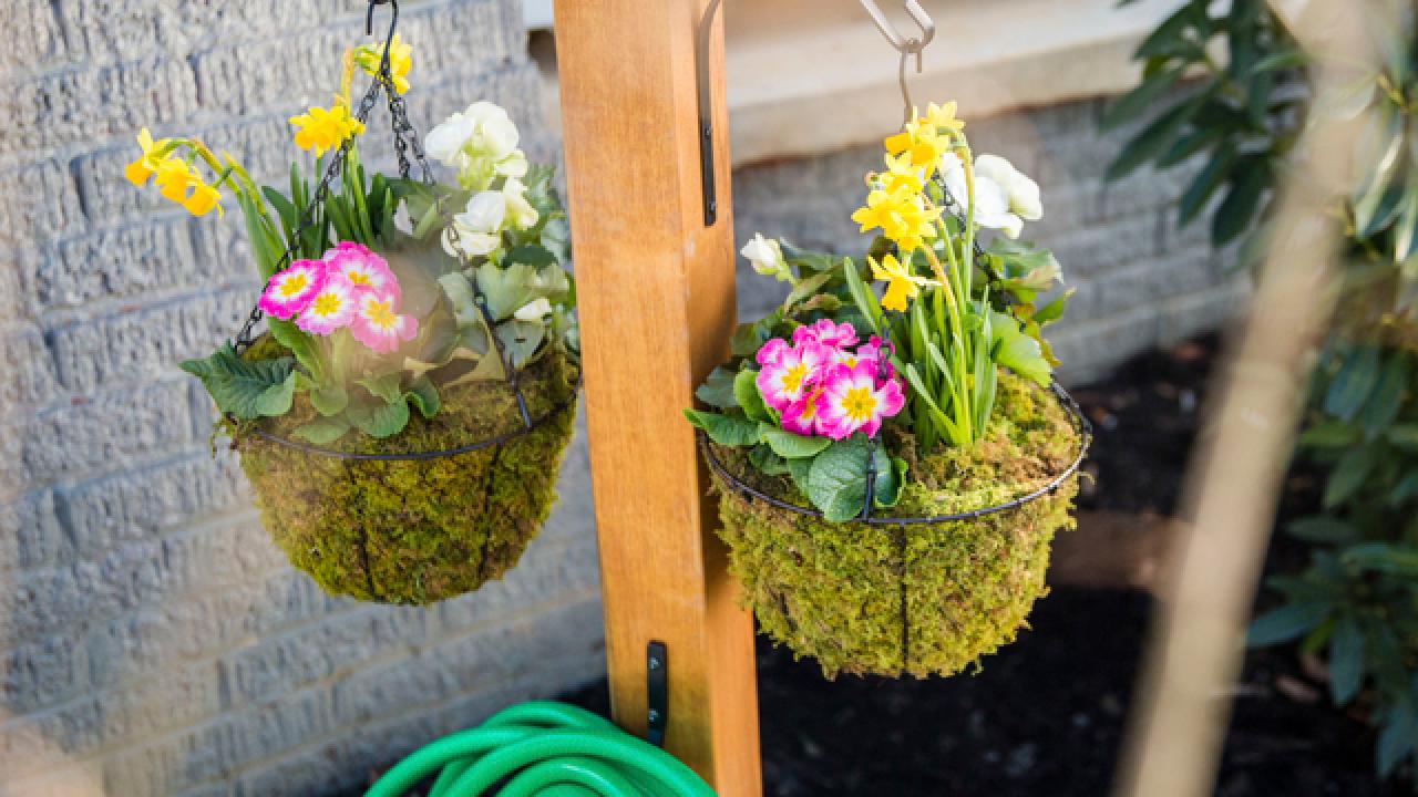 DIY Garden Hose Holder