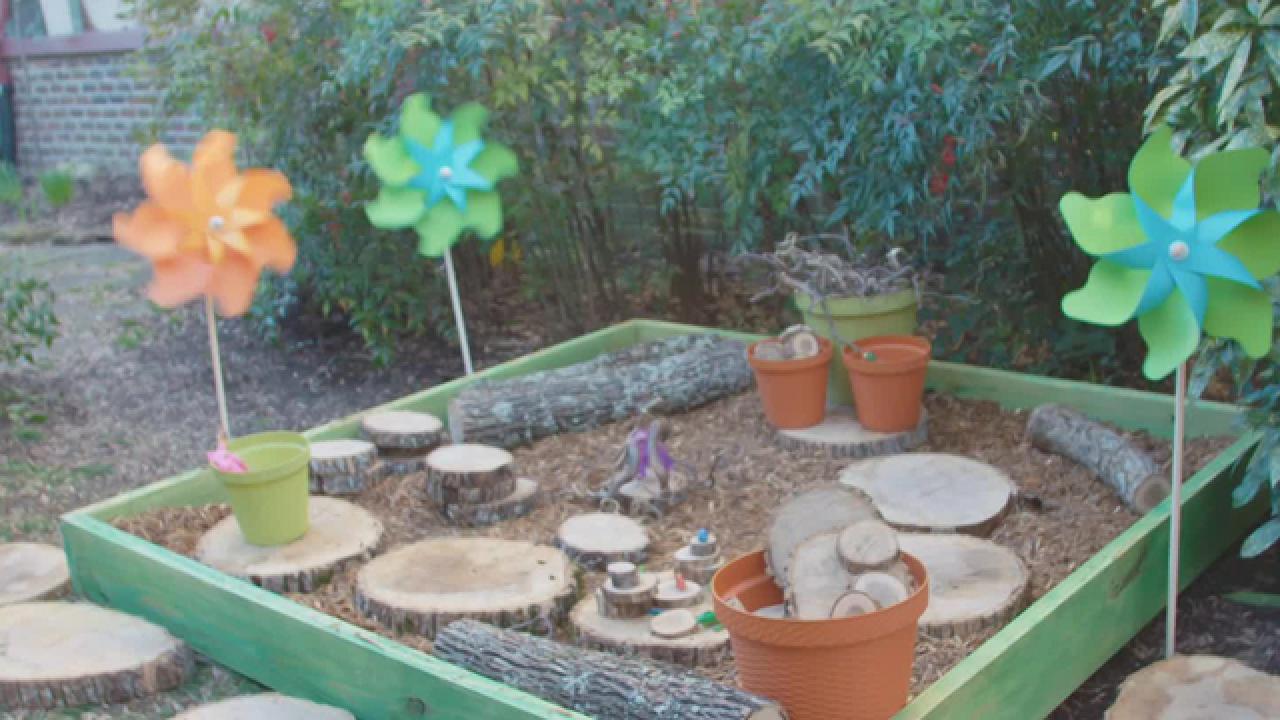 DIY Nature Play Zone for Kids