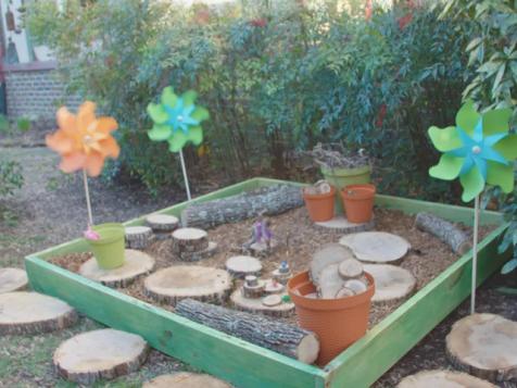 DIY Nature Play Zone for Kids