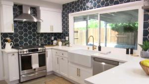 Kitchen Update With Bold Tile