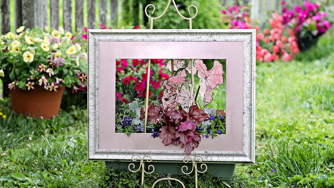 Unique Picture Frame Flower Box