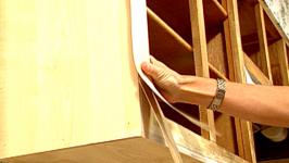 How To Refinish Kitchen Cabinets Video Hgtv Kitchen Cabinet Refacing With Veneer 04 59
