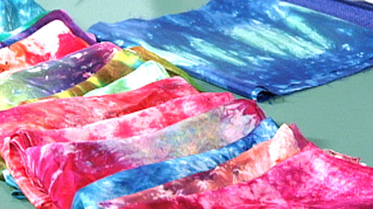 Fun Five-Minute Dyes for Silks