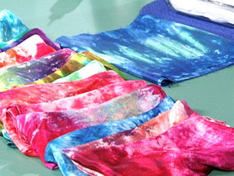Fun Five-Minute Dyes for Silks