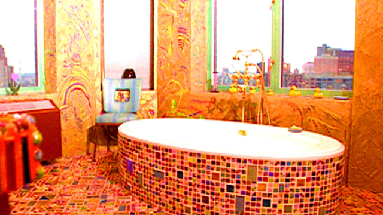 Contemporary Rainbow Bath