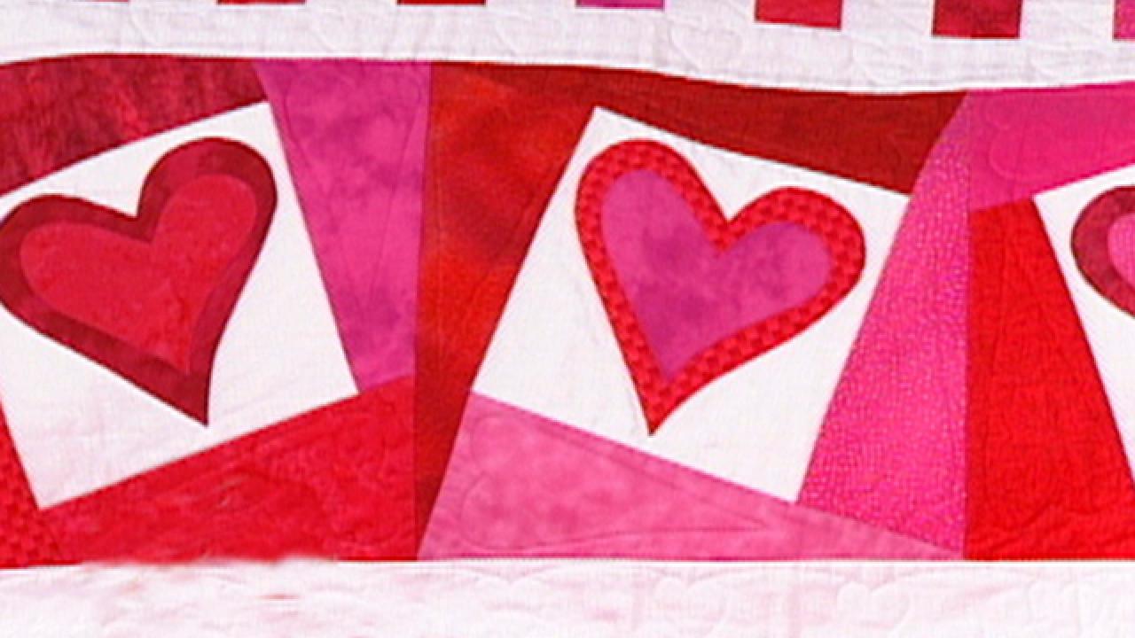 Be Mine Quilt Topper