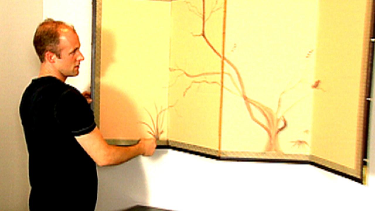 Paint Your Own Japanese Screen