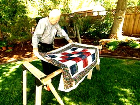 How to Build a Quilting Frame
