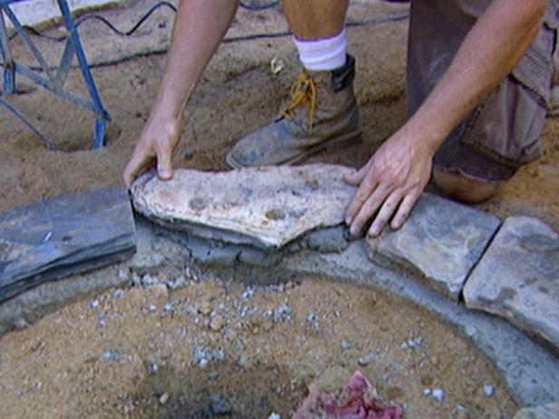 Stone Firepit Video | HGTV