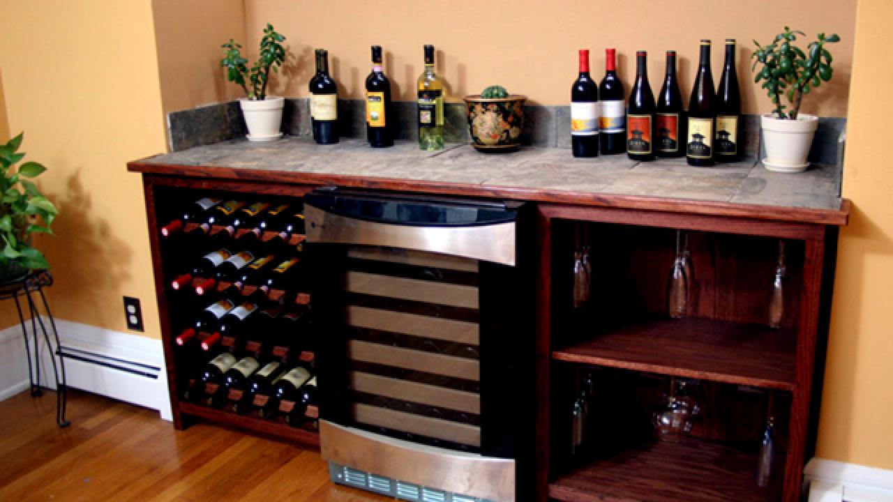 High-Style Wine Cabinet