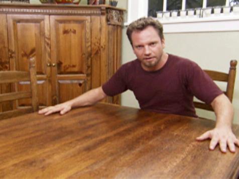 How to Refinish a Wood Dining Room Table