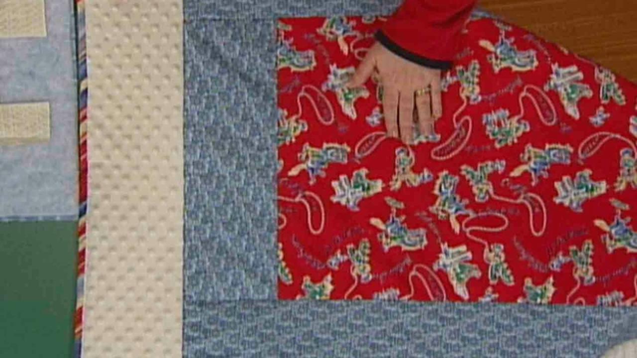 How to Stitch 'N' Flip Baby Quilt