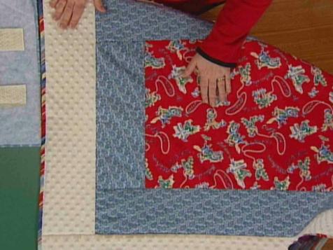 How to Stitch 'N' Flip Baby Quilt