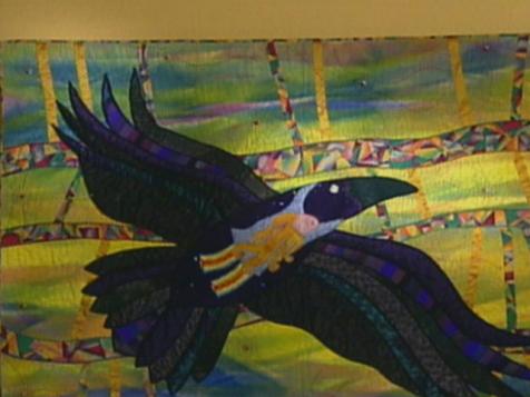 Raven Art Quilts & Stitch Tip