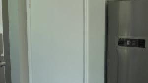 Resurfaced Pantry Door