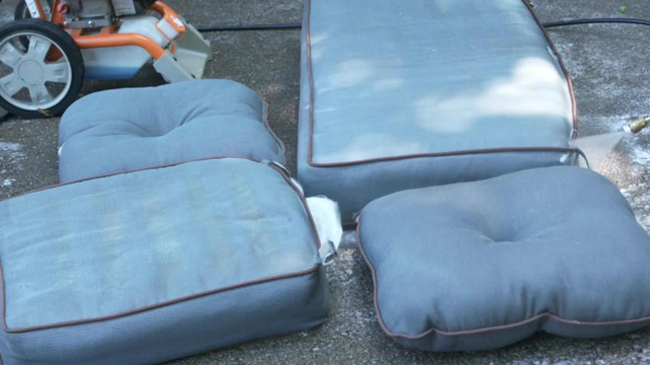 How to Clean Outdoor Cushions