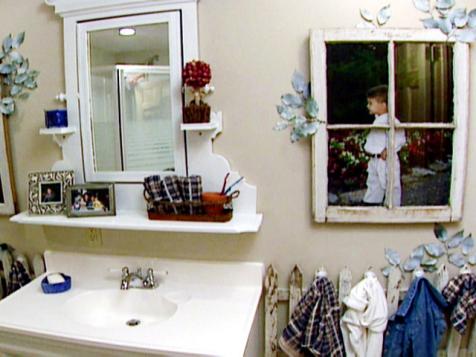 Easy Country Chic Bathroom