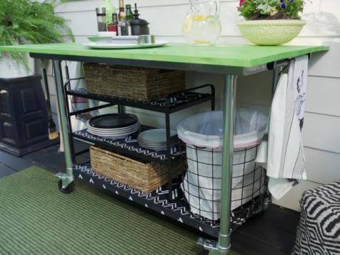 Grill Station Table