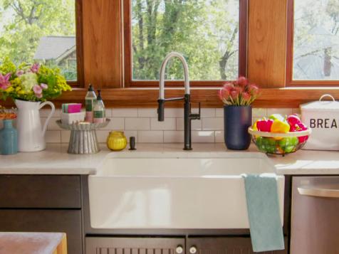 Two Ways to Style Kitchen Countertops