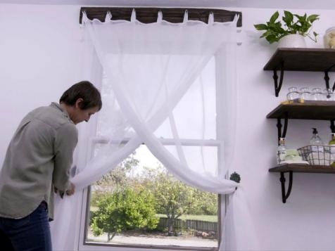Farmhouse Window Treatment