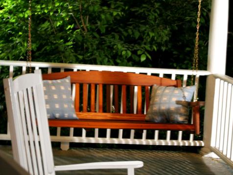 How to Hang a Porch Swing and Give Your Porch More Character