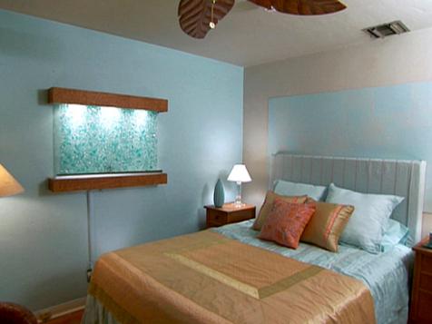 Cool Blue Bedroom Design