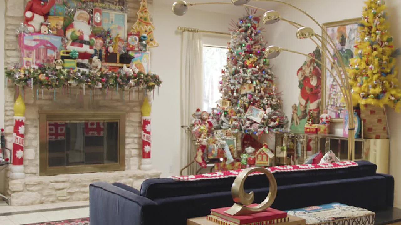 Tour a Home With More Than 100 Christmas Trees