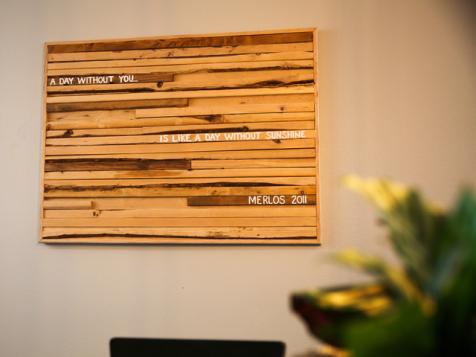 Love Wood Installation