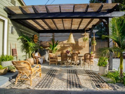 Polynesian Pergola