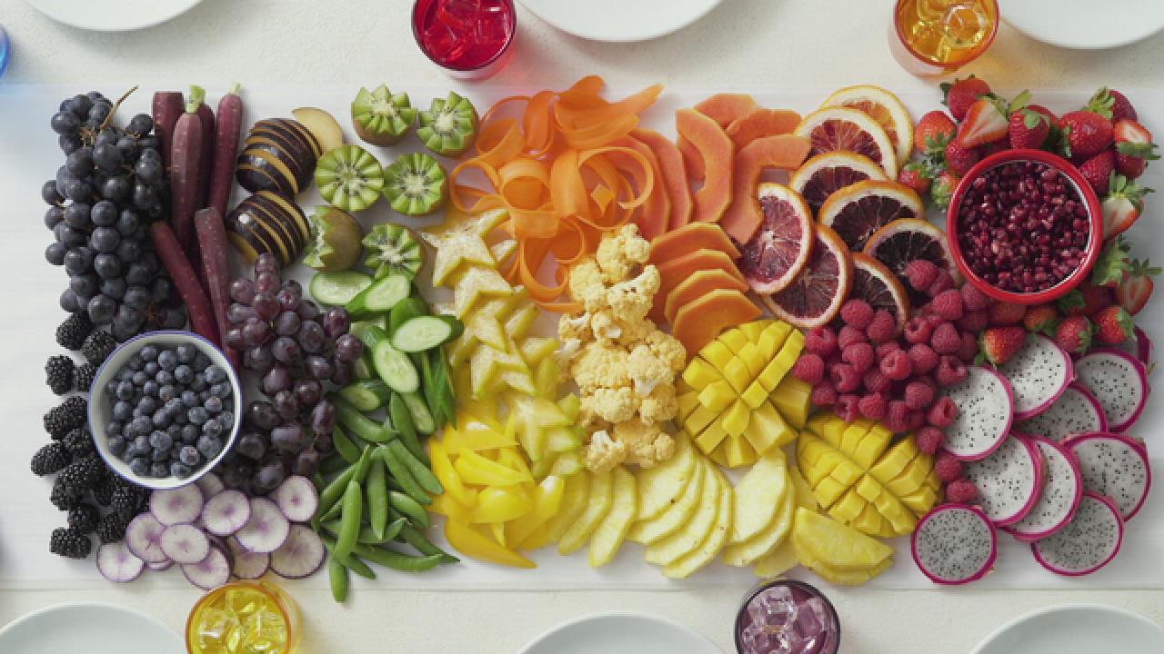 How to Make a Rainbow-Themed Party Board