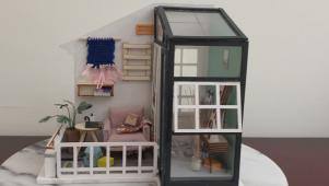 DIY Tiny Dollhouse Kit