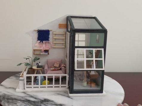 DIY Tiny Dollhouse Kit