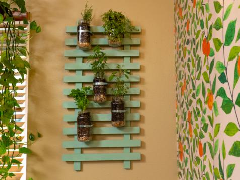 DIY Vertical Herb Planter